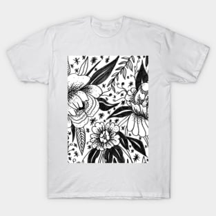 Tattoo and flowers T-Shirt